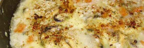 рис с мидиями