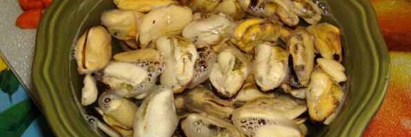 рис с мидиями