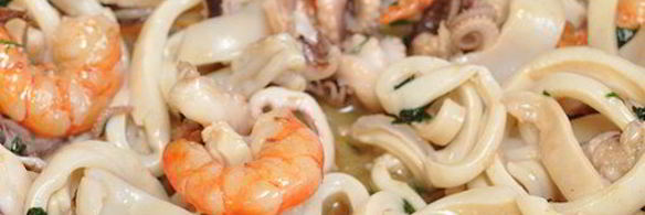 рис с морепродуктами и овощами