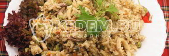 рис с морепродуктами в мультиварке