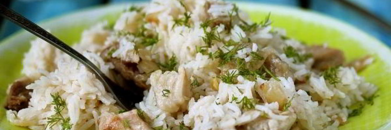 Рис с мясом в мультиварке