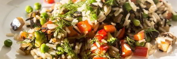 рис с овощами