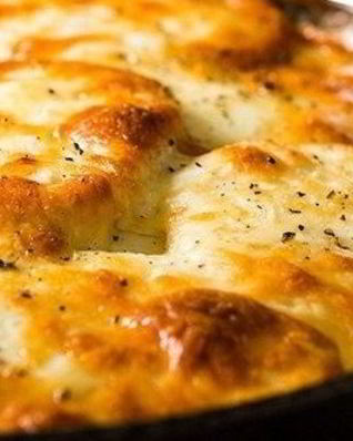 Сливочный картофель эскалоп