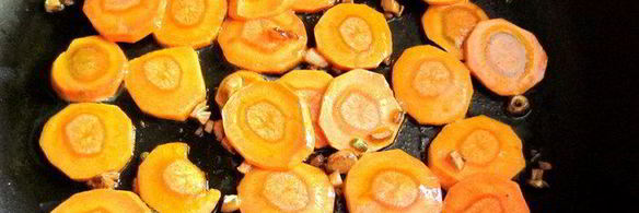 зеленая чечевица с копченой колбасой в стиле фламенко