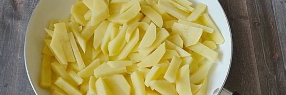 жареная картошка на сливочном масле