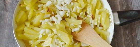 жареная картошка на сливочном масле