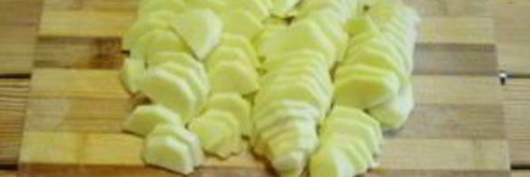 жареная картошка с луком