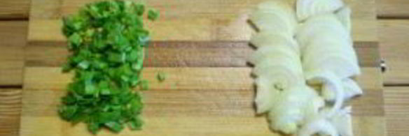 жареная картошка с луком