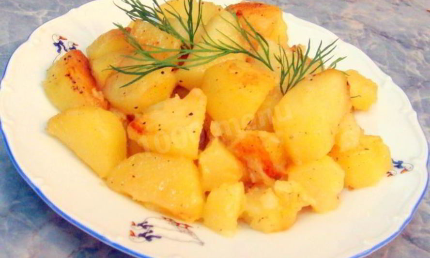 Рецепт жареной картошки в мультиварке