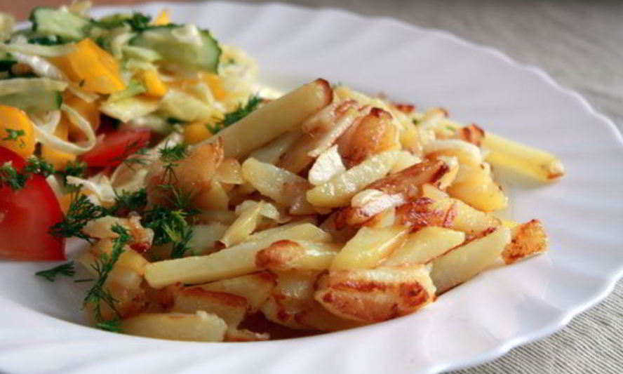 Рецепт жареной картошки