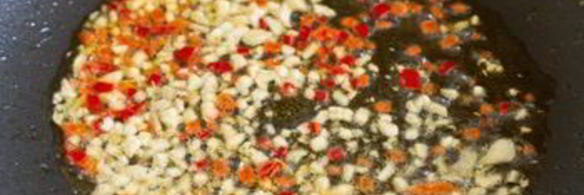 жареный рис с овощами