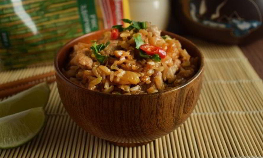 Рецепт жареного риса