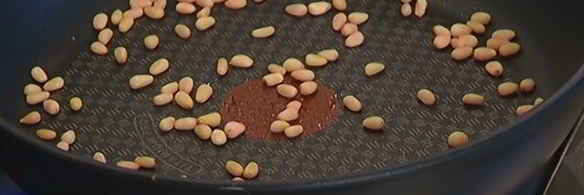 зимний рис с тыквой и кедровыми орехами