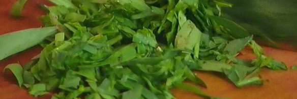 зимний рис с тыквой и кедровыми орехами