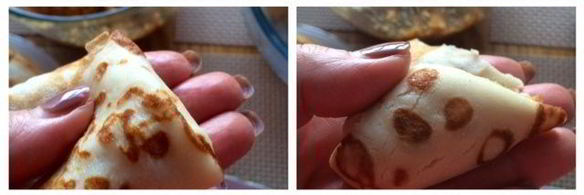 блинные голубцы под соусом бешамель