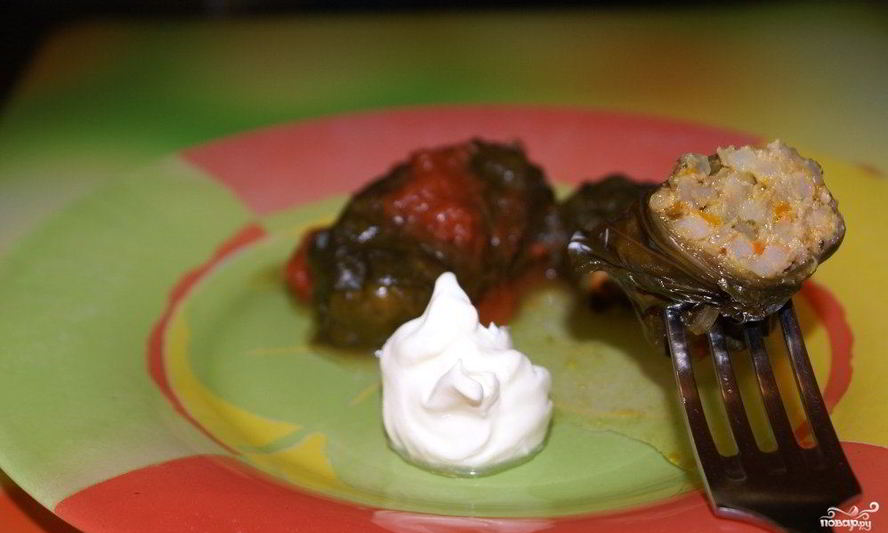 Рецепт долмы из свекольных листьев