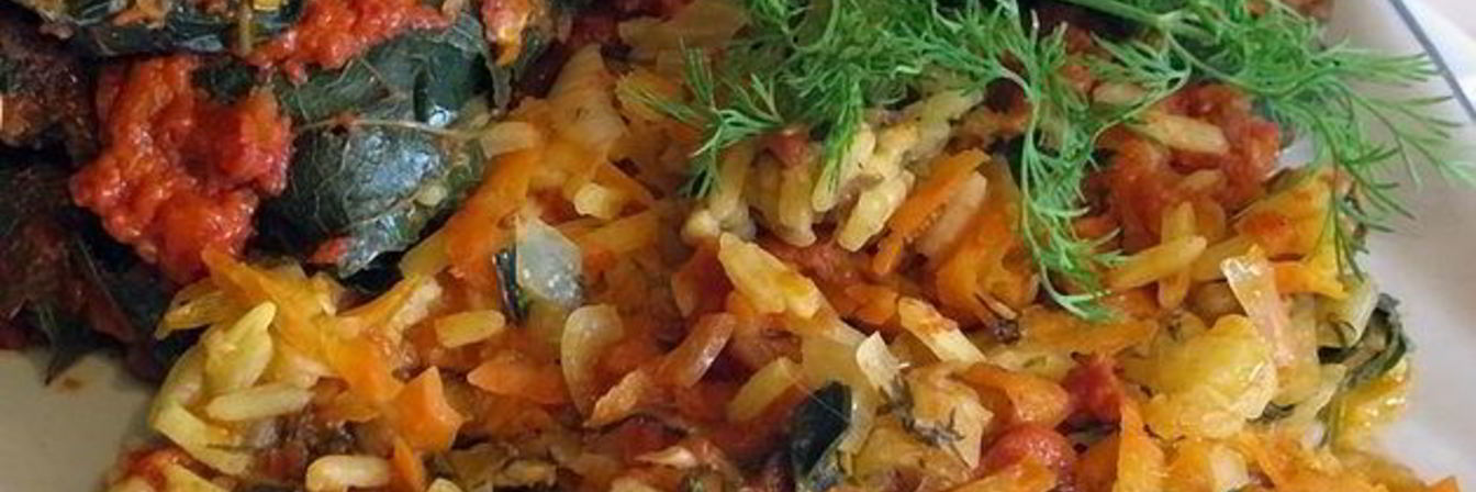 Долма с рисом