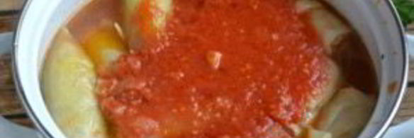 голубцы, фаршированные мясом и рисом