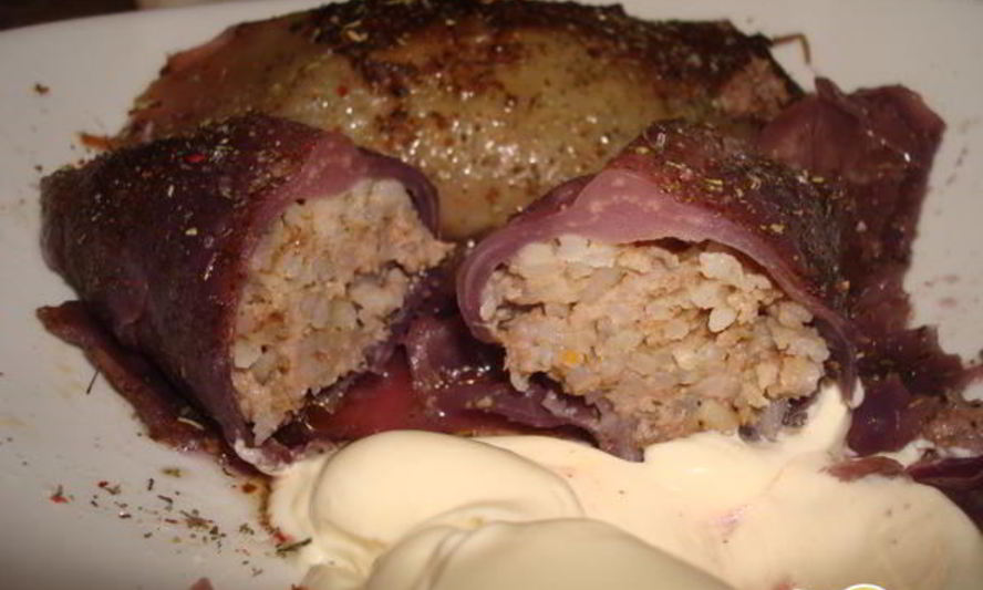 Рецепт голубцов из красной капусты