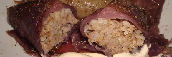 голубцы из красной капусты