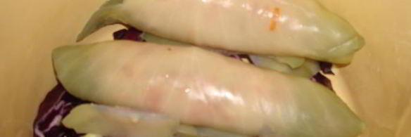 голубцы из красной капусты