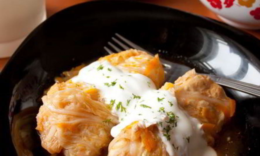 Рецепт голубцов из курицы и пекинской капусты