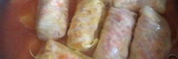 голубцы из квашеной капусты