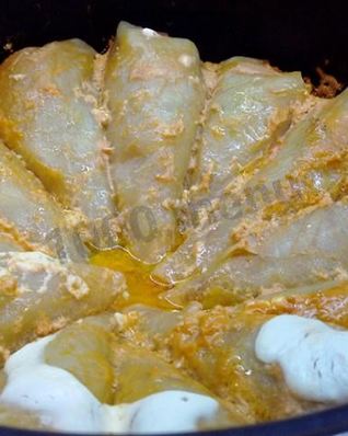 Голубцы из свиного фарша в мультиварке