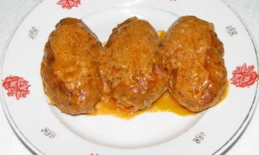 Рецепт голубцов ленивых в сметанном соусе