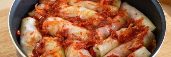 голубцы с фаршем из мраморной говядины