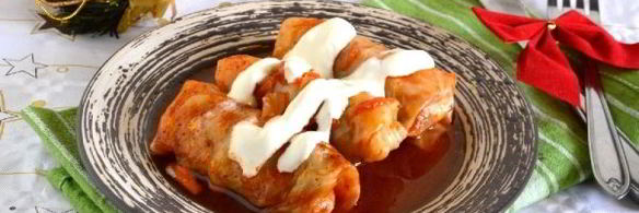 голубцы с фаршем из мраморной говядины