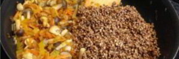 голубцы с грибами и гречкой