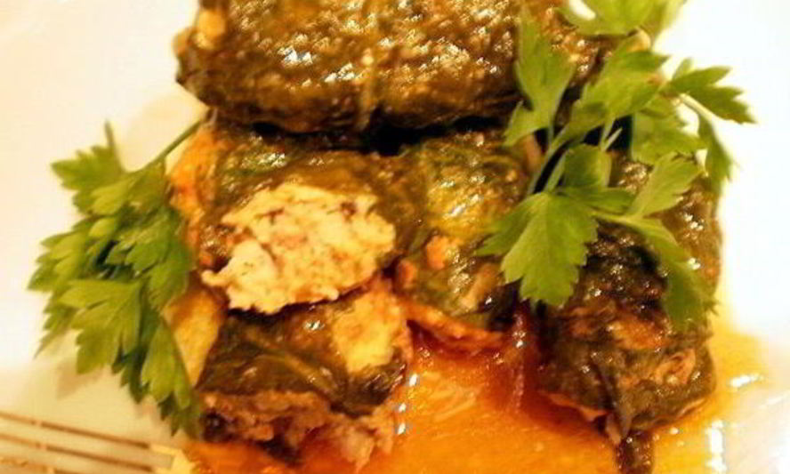 Рецепт голубцов в шпинате