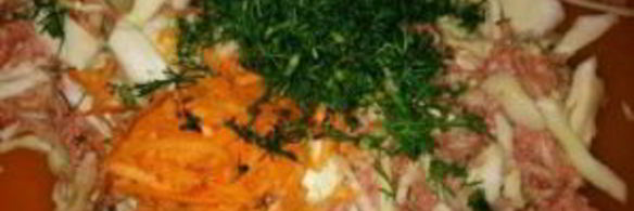 ленивые голубцы без риса