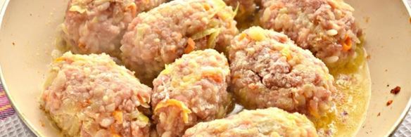 ленивые голубцы на сковороде