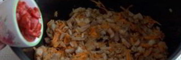 ленивые голубцы овощные