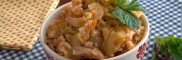 ленивые голубцы овощные