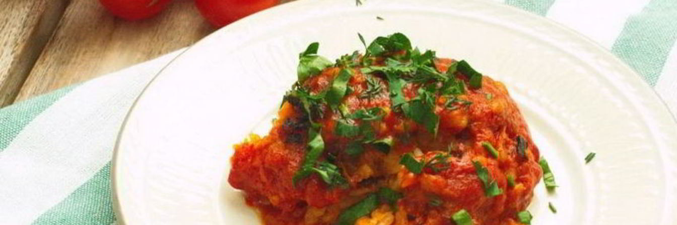 Ленивые голубцы постные