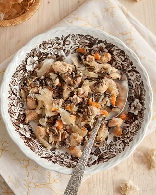 Ленивые голубцы с курицей, в духовке