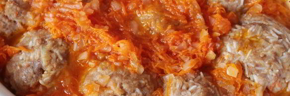 ленивые голубцы с рисом