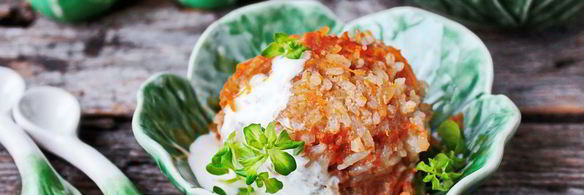 ленивые голубцы с рисом