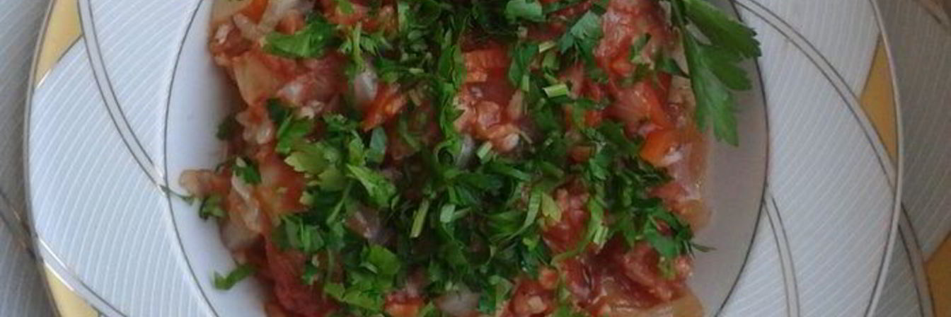 Ленивые голубцы с вешенками