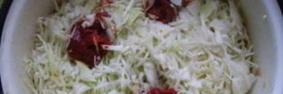 ленивые голубцы слоями