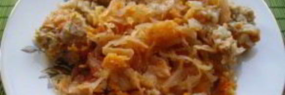 ленивые голубцы слоями