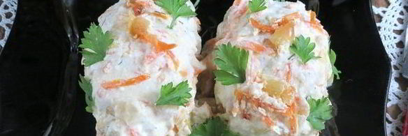 ленивые голубцы в сметанном соусе в духовке