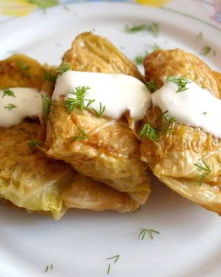 Мясные голубцы