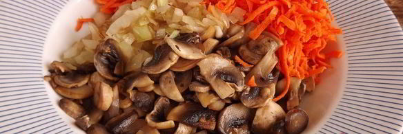 постные голубцы с грибами