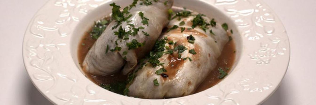 Постные голубцы