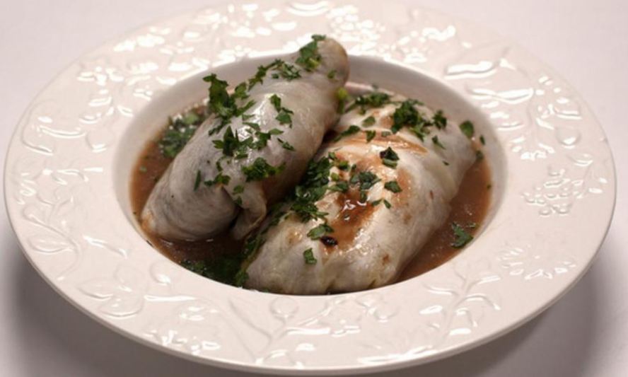 Рецепт постных голубцов