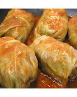 Праздничные голубцы с бараниной